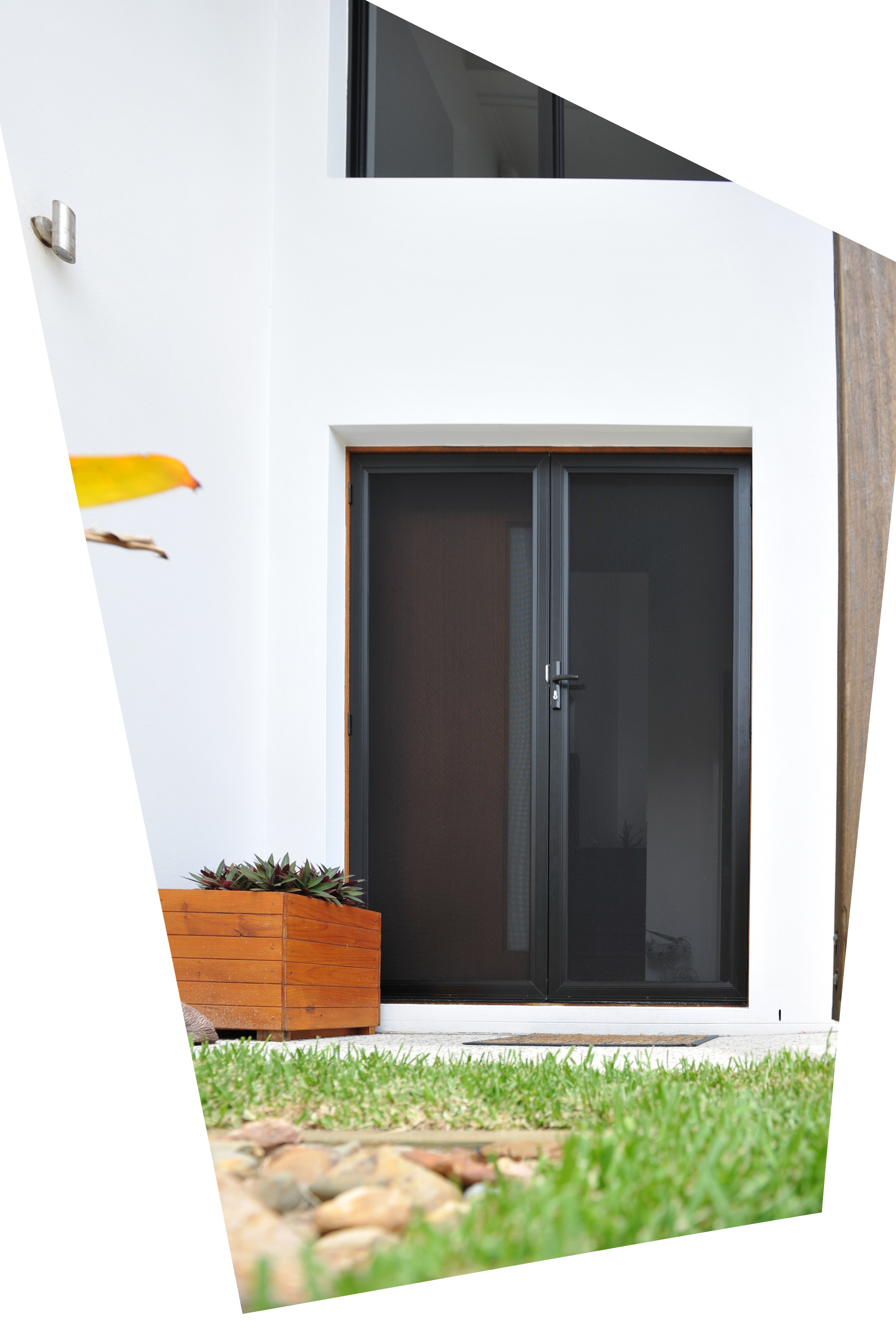 ScreenGuard security installation — property entrance
