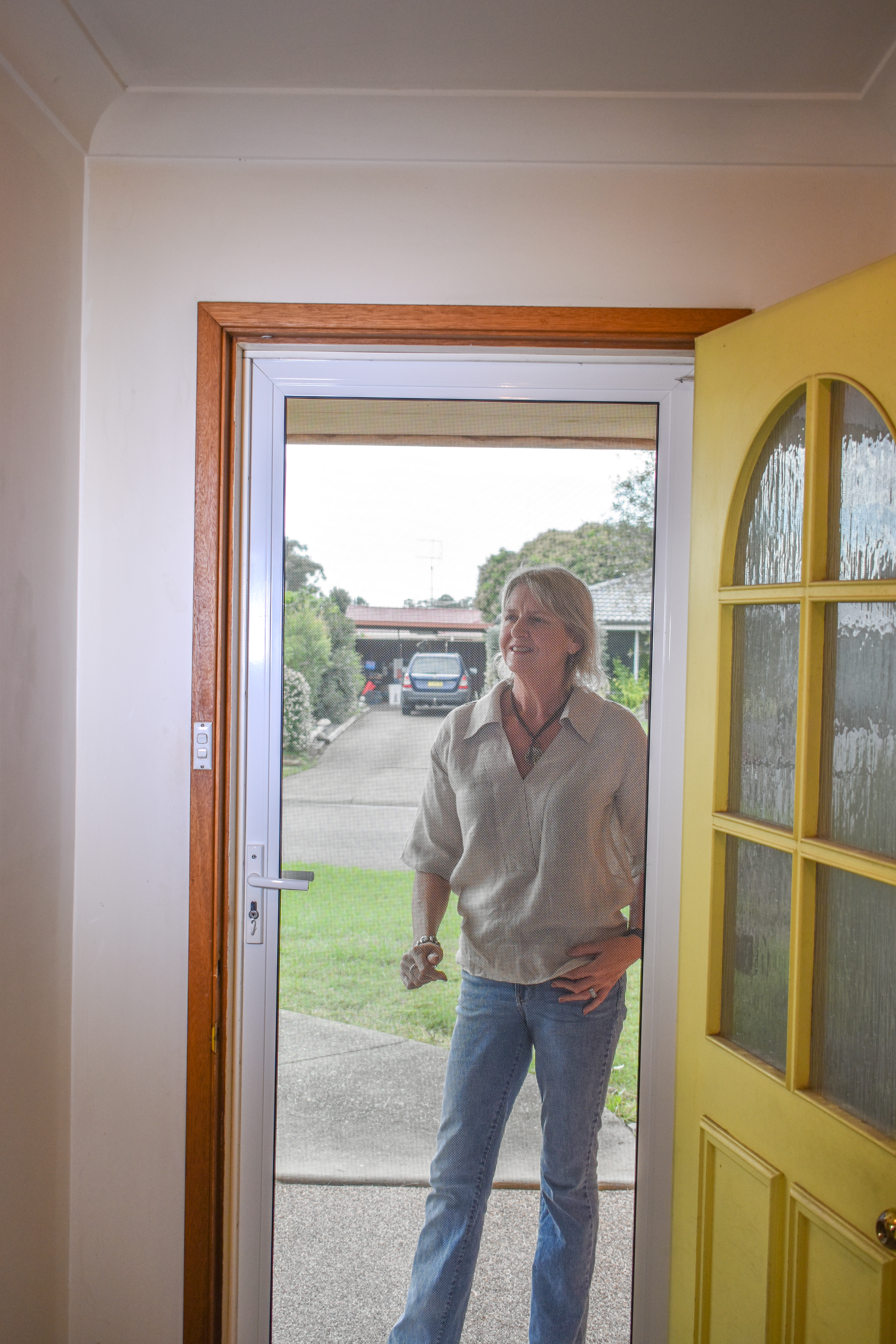 ScreenGuard security sliding door installation